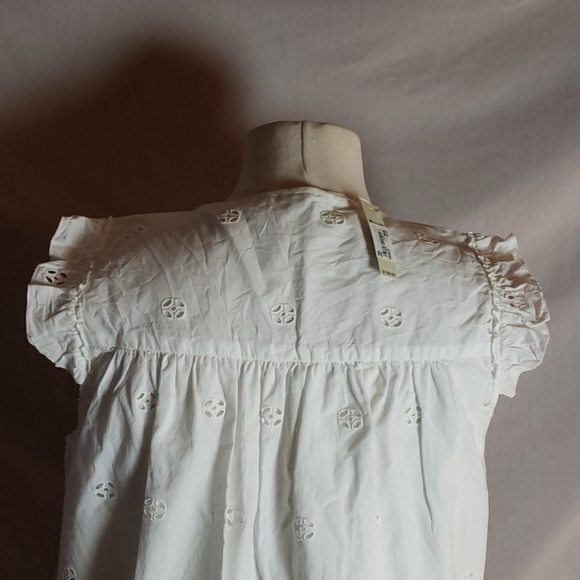 NEW MADEWELL Eyelet Garden Shift Dress - Picture 8 of 13